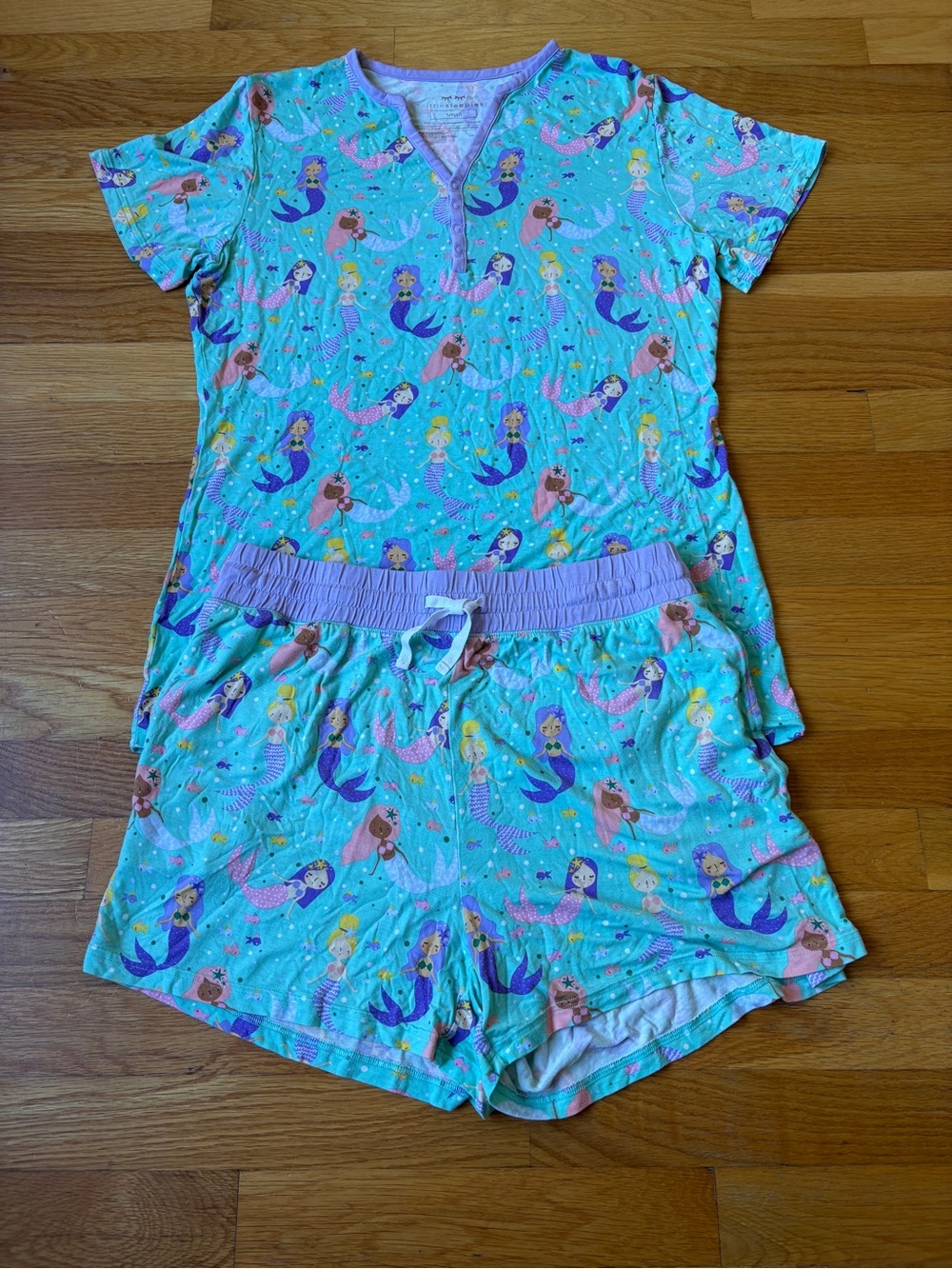Little Sleepies Mermaid Magic Women’s Small matching pajama set